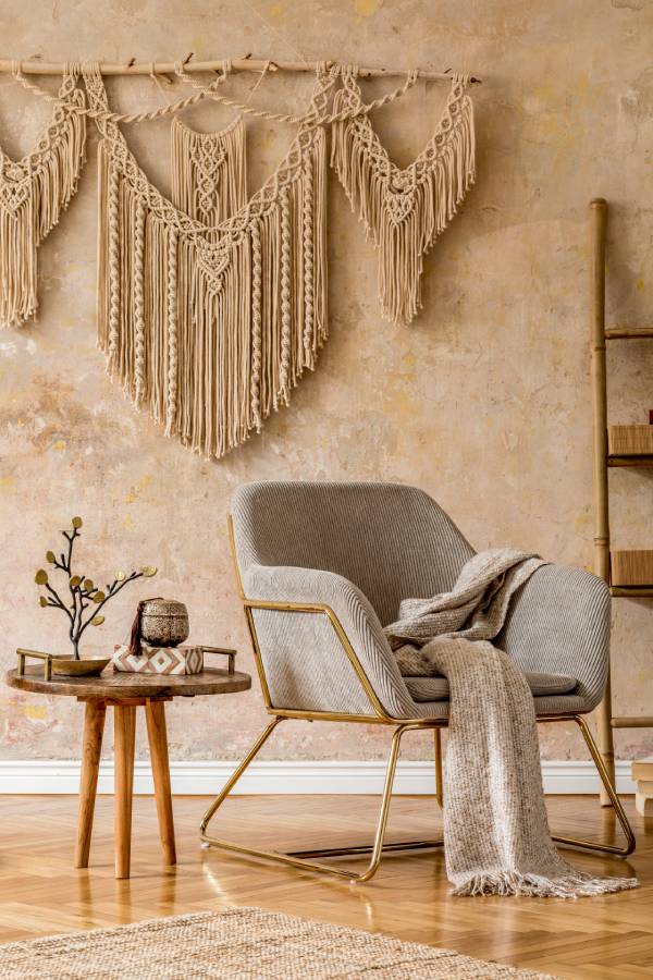 Macramé para la decoración de tu hogar: arte, estilo y calidez