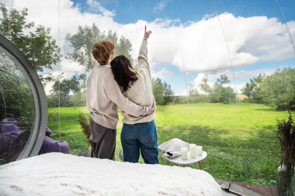 Glamour y camping: La magia del Gampling.