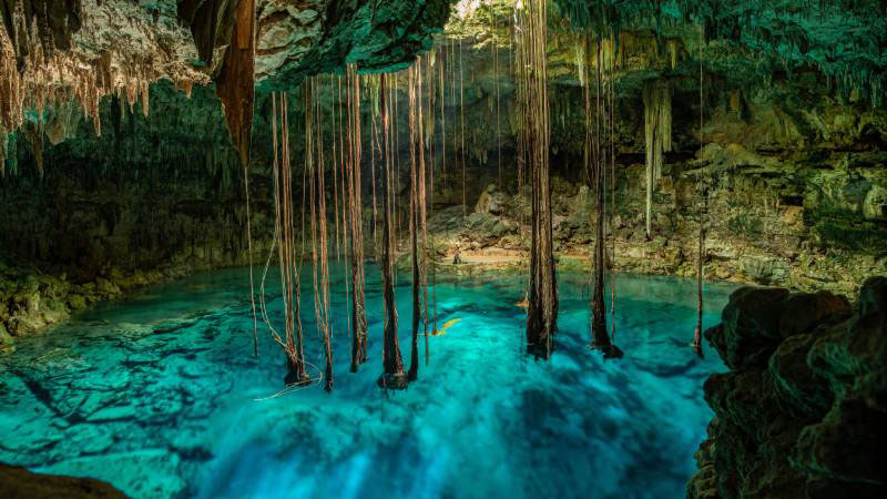 Ecopark Kantun Chi, Riviera Maya, México