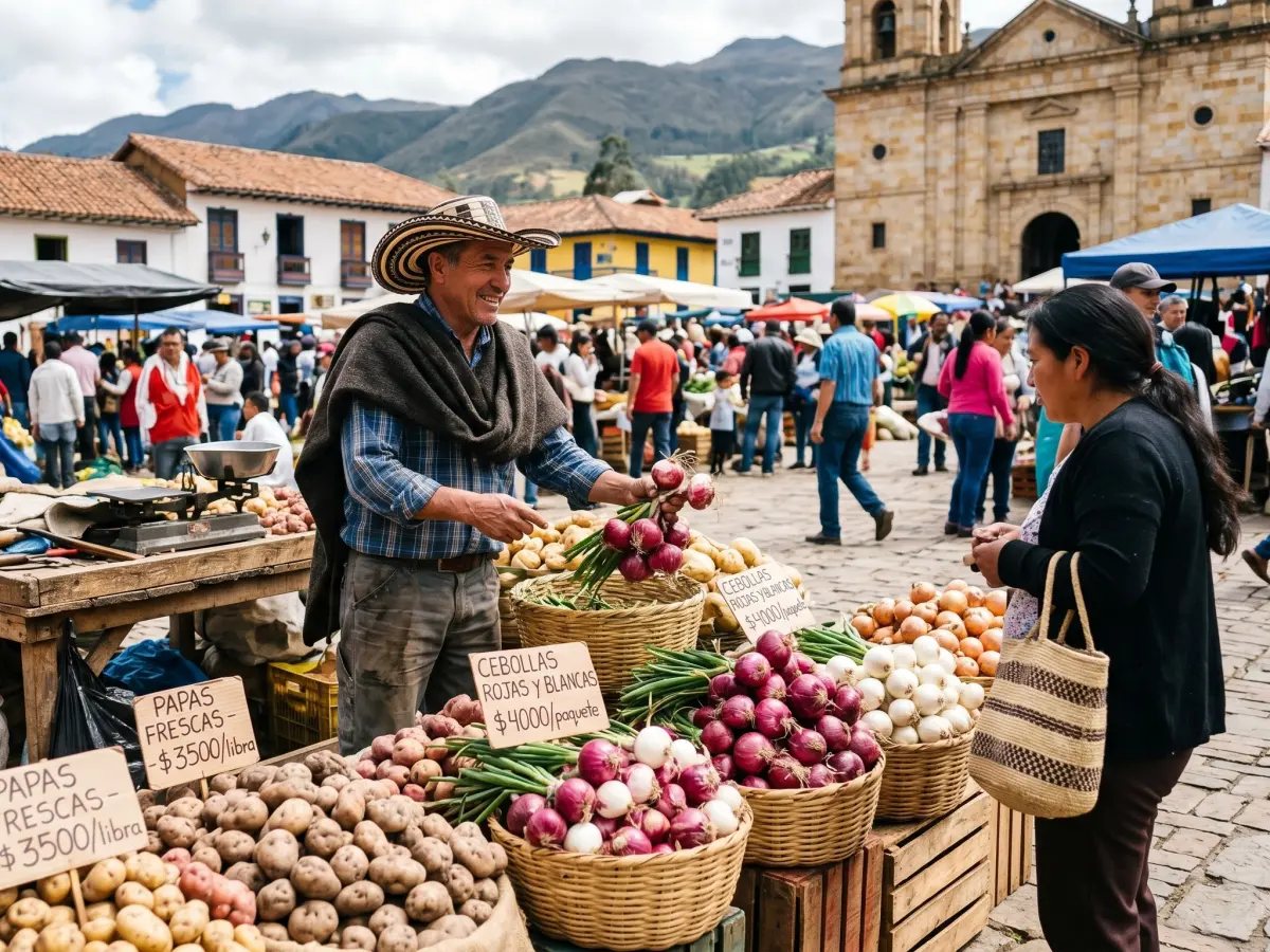 Mercados campesinos bogotanos
