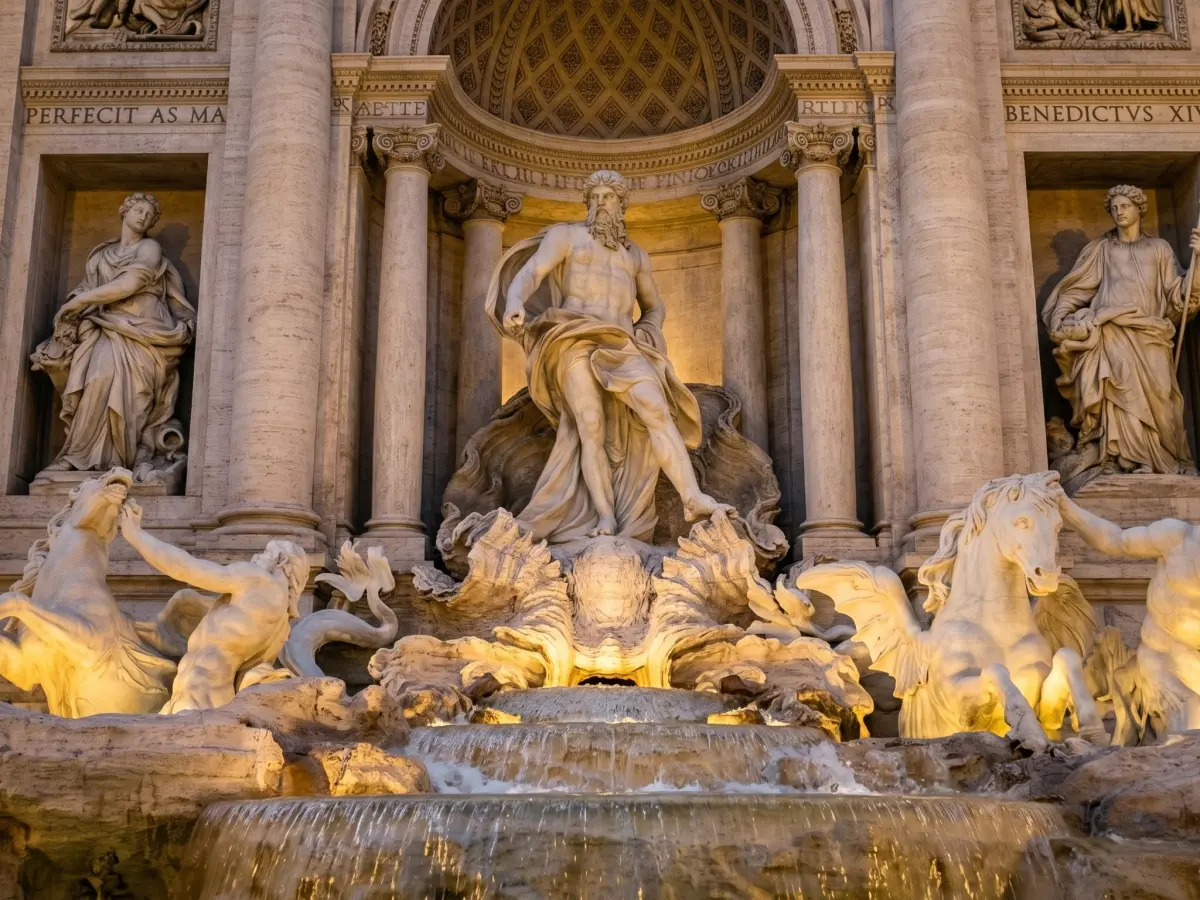 La Fontana de Trevi: arte y bienestar