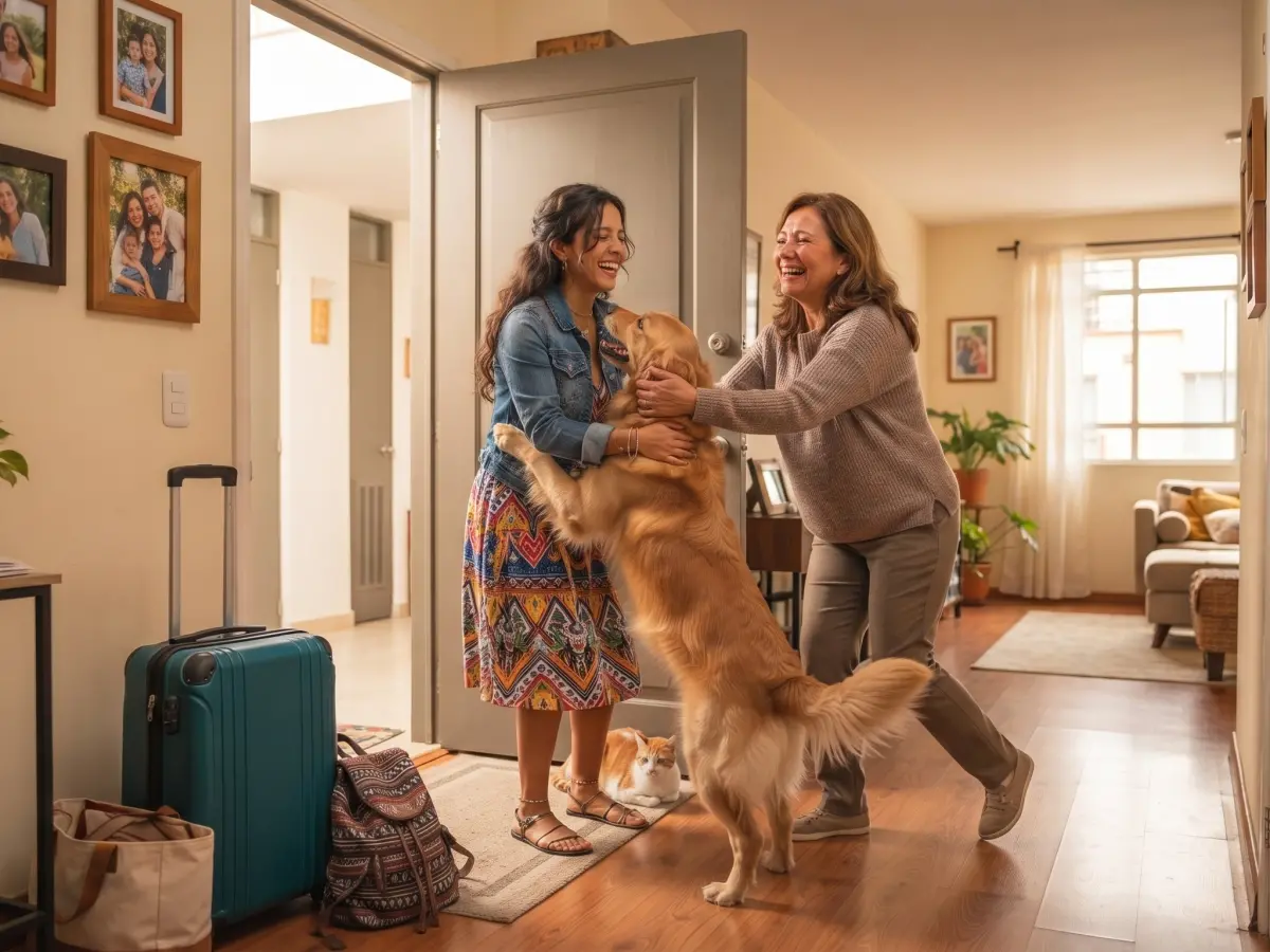 El viaje que también transforma nuestro hogar