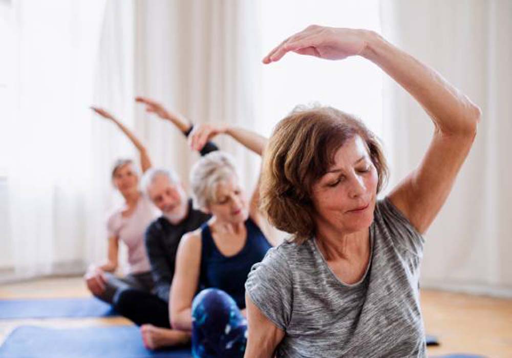 Yoga para adultos mayores