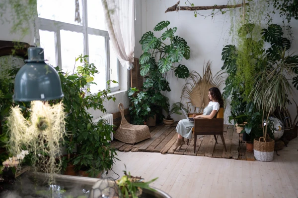 Jardín interior