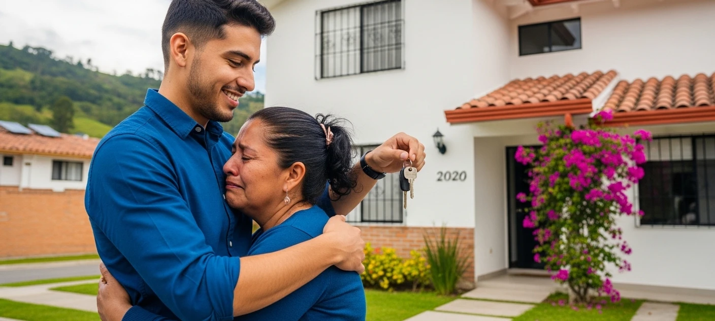 Comprar casa en Colombia para tu mamá: una inversión con propósito